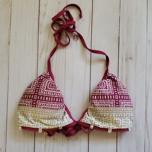 B.Swim triangle top size medim